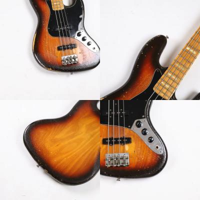 【中古】 エレキベース Fender USA Jazz Bass 3Color-Sunburst Maple FingerBoard 1980年製 S8シリアル80年製 塗装ダメージあり 塗装ダメージ