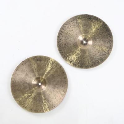 【中古】 ハイハットシンバル ペア Tシンバル T-cymbals cymbalmaker hi-hat 14インチ ペア 詳細画像