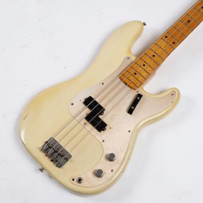 【中古】 エレキベース FENDER フェンダー American Vintage ’57 Precision Bass White Blonde 2011年製 プレシジョンベース ボディトップ