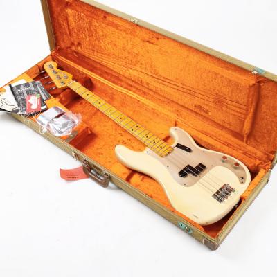 【中古】 エレキベース FENDER フェンダー American Vintage ’57 Precision Bass White Blonde 2011年製 プレシジョンベース ケース