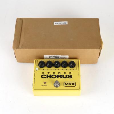 【中古】 MXR M-134 STEREO CHORUS エフェクター