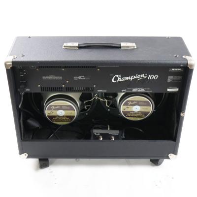【中古】 ギターコンボアンプ FENDER Champion 100 背面