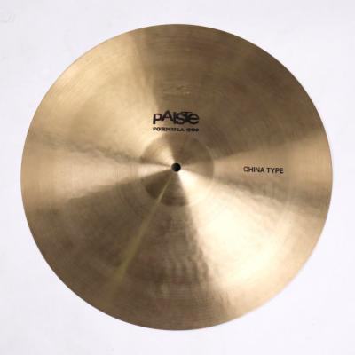 【中古】 チャイナシンバル パイステ PAISTE Formula 602 CHINA TYPE 18インチ 1970s ビンテージシンバル