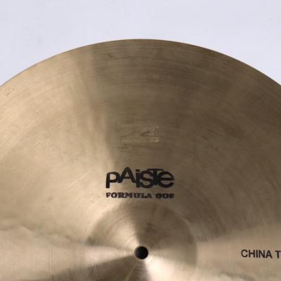 【中古】 チャイナシンバル パイステ PAISTE Formula 602 CHINA TYPE 18インチ 1970s ビンテージシンバル シリアル番号画像2