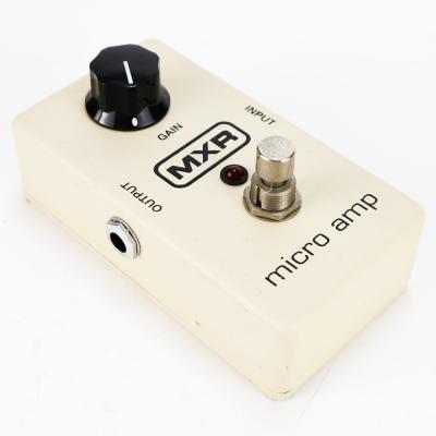 【中古】 ブースター エフェクター MXR M-133 MICRO AMP マイクロアンプ ギターエフェクター 本体画像 斜め 2
