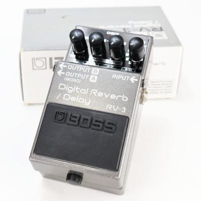 【中古】 デジタルリバーブ ディレイ エフェクター BOSS RV-3 Digital Reverb Delay ボス ギターエフェクター
