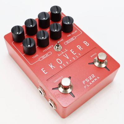 【中古】 リバーブ FLAMMA フランマ FS22 EKOVERB ギターエフェクター 本体画像 斜め 2