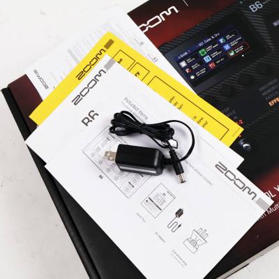 【中古】ZOOM ズーム B6 ベース用マルチエフェクター タッチ操作 DI搭載 付属品画像