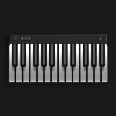 ROLI ロリ PIANO M 24鍵 MIDIキーボード ピアノモード画像