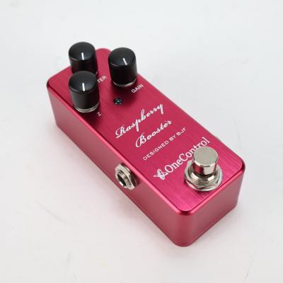 【中古】 One Control RASPBERRY BOOSTER 旧デザイン ブースター ギターエフェクター oute側サイド