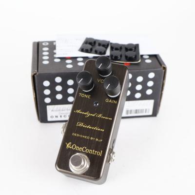 【中古】 ディストーション ONE CONTROL ANODIZED BROWN DISTORTION 旧デザイン ワンコントロール アノダイズドブラウン ワンコン