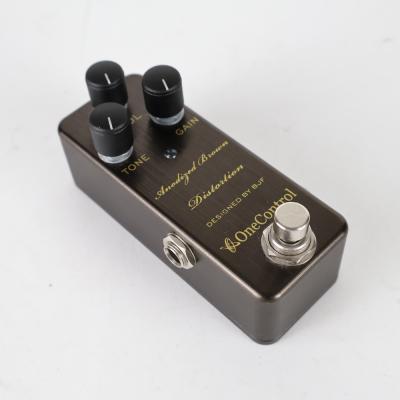 【中古】 ディストーション ONE CONTROL ANODIZED BROWN DISTORTION 旧デザイン ワンコントロール アノダイズドブラウン ワンコン out側サイド