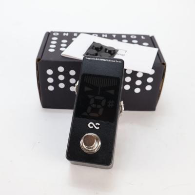 【中古】 One Control ワンコントロール Minimal Series Tuner MKII with BJF BUFFER ペダルチューナー