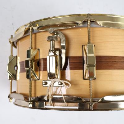 【中古】 スネアドラム ディクソン DIXON ウッドシェル スネアドラム 14x6.5 ストレイナー