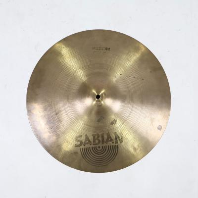 【中古】 クラッシュシンバル セイビアン SABIAN MEDIUM CRASH 18インチ 白抜きロゴ 1980s