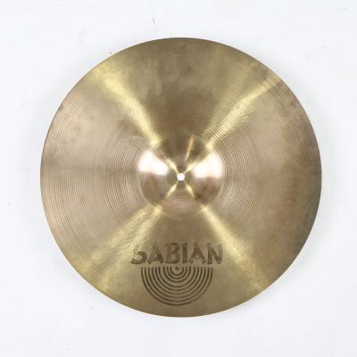 【中古】 クラッシュシンバル セイビアン SABIAN MEDIUM CRASH 18インチ 白抜きロゴ 1980s 裏面