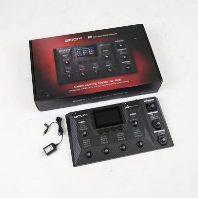 【中古】ZOOM ズーム B6 ベース用マルチエフェクター タッチ操作 DI搭載