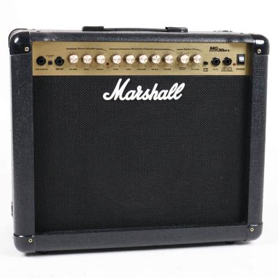 【中古】 コンボアンプ マーシャル MARSHALL MG30DFX ギターアンプ 本体画像 斜め