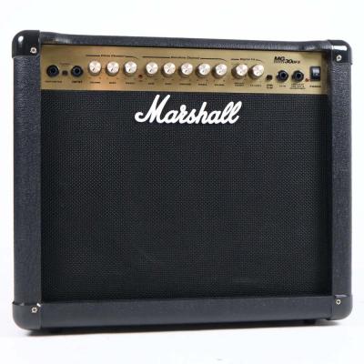 【中古】 コンボアンプ マーシャル MARSHALL MG30DFX ギターアンプ 本体画像 裏