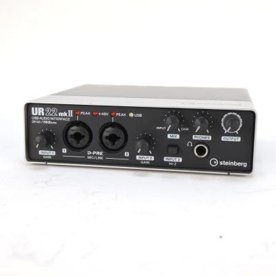 【中古】 オーディオインターフェイス Steinberg UR22mkII スタインバーグ USBオーディオインターフェース UR22 mk2 詳細画像