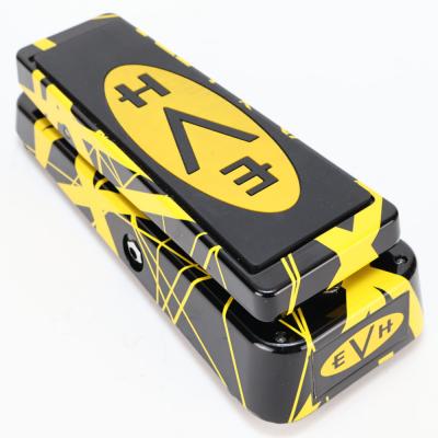 【中古】 ワウペダル JIM DUNLOP EVH-95 ギターエフェクター EDDIE VAN HALEN SINGNATURE WAH WAH 本体画像 斜め