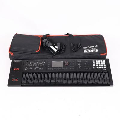 【中古】 ROLAND ローランド FA-06B Music Workstation 限定オールブラックモデル シンセサイザー