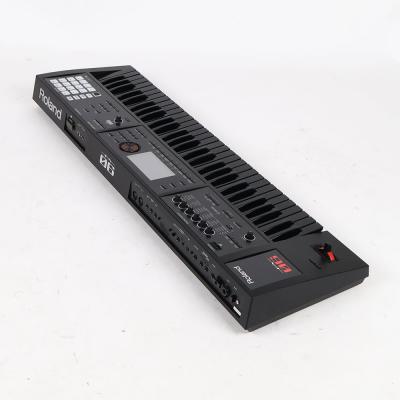 【中古】 ROLAND ローランド FA-06B Music Workstation 限定オールブラックモデル シンセサイザー 全体