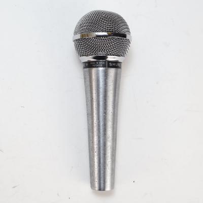 【中古】 マイクロフォン SHURE 588SB ダイナミックマイク シュアー USA製 スイッチ付き 表面