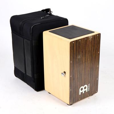 【中古】 カホン パーカッション Meinl CAJ1EB-M ソフトケース付き マイネル スネアカホン スナッピーON/OFF機能付き CAJON