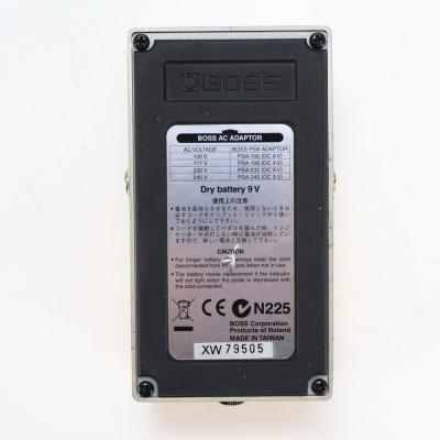 【中古】オーバードライブ ディストーション エフェクター BOSS OS-2 OverDrive Distortion ギターエフェクター 裏面