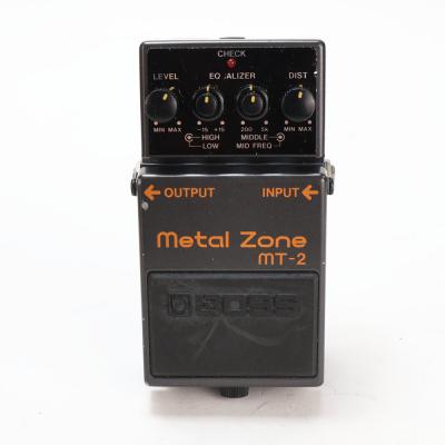 【中古】メタルゾーン エフェクター BOSS MT-2 Metal Zone ボス ギターエフェクター