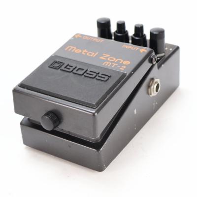 【中古】メタルゾーン エフェクター BOSS MT-2 Metal Zone ボス ギターエフェクター 側面