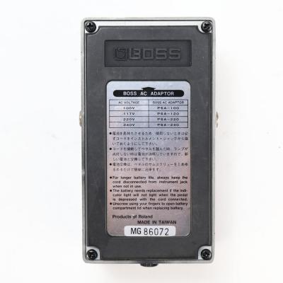 【中古】メタルゾーン エフェクター BOSS MT-2 Metal Zone ボス ギターエフェクター 裏面