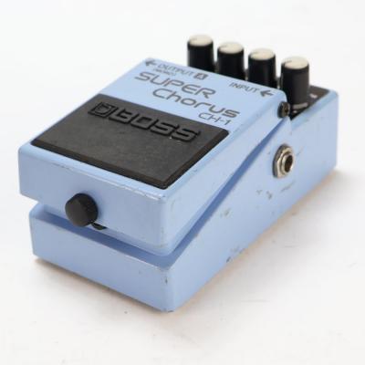 【中古】スーパーコーラス エフェクター BOSS CH-1 Super Chorus ギターエフェクター コーラス 側面