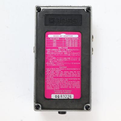 【中古】スーパーコーラス エフェクター BOSS CH-1 Super Chorus ギターエフェクター コーラス 裏面