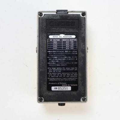 【中古】ターボオーバードライブ エフェクター BOSS OD-2 TURBO OverDrive ボス ギターエフェクター 裏面