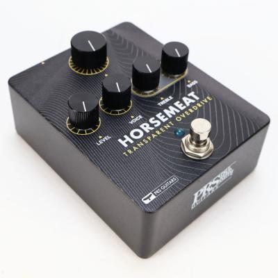 【中古】 エフェクター PRS HORSEMEAT TRANSPARENT OVERDRIVE Paul Reed Smith オーバードライブ ホースミート ポールリードスミス 本体画像 斜め 2