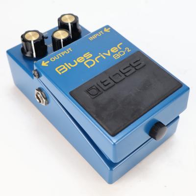 【中古】 ブルースドライバー エフェクター BOSS BD-2 Blues Driver ギターエフェクター オーバードライブ ブルドラ 本体画像 斜め 2