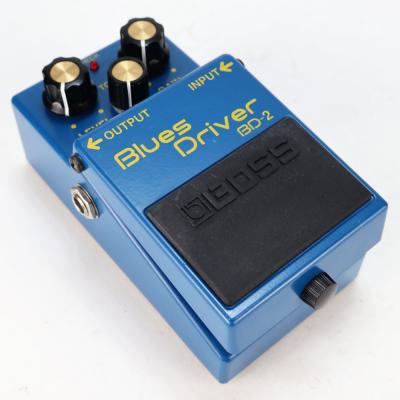 【中古】 ブルースドライバー エフェクター BOSS BD-2 Blues Driver ギターエフェクター オーバードライブ ブルドラ 本体画像 斜め 2