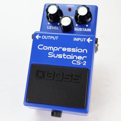 【中古】コンプレッサー エフェクター BOSS CS-2 Compression Sustainer Made in Japan ギターエフェクター