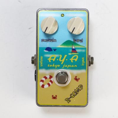 【中古】 コンプレッサー エフェクター A.Y.A tokyo japan R-COMP 2006年製 ギターエフェクター