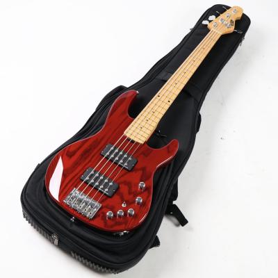 【中古】エレキベース 5弦ベース ESP AP-SL5 Maple FingerBoard See Thru Red 2019年製 35インチ スーパーロングスケール