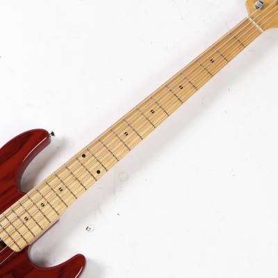 【中古】エレキベース 5弦ベース ESP AP-SL5 Maple FingerBoard See Thru Red 2019年製 35インチ スーパーロングスケール 指板
