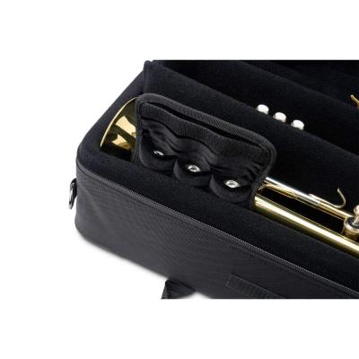 PROTEC プロテック A003 Trumpet Plush マウスピースポーチ トランペット用マウスピースケース 3本収納可能 使用例画像2