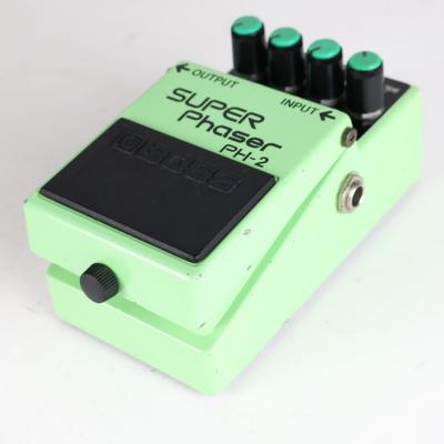 【中古】 スーパーフェイザー エフェクター BOSS PH-2 SUPER Phaser Made in Japan ボス ギターエフェクター 側面