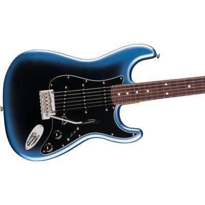 Fender フェンダー American Professional Stratocaster RW Dark Night エレキギター ストラトキャスター ボディ斜めアングル画像
