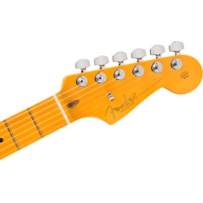 Fender フェンダー American Professional Stratocaster MN Oxblood エレキギター ストラトキャスター ヘッド画像