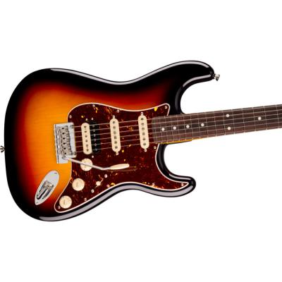 Fender フェンダー American Professional Stratocaster HSS RW 3-Color Sunburst エレキギター ストラトキャスター ボディ斜めアングル画像