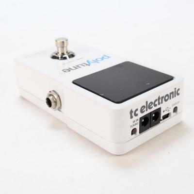 【中古】 チューナー tc electronic PolyTune 3 バッファー内蔵 ポリフォニックチューナー ポリチューン ペダルチューナー 側面