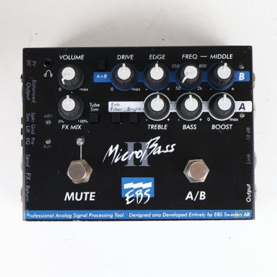 【中古】 ベースプリアンプ EBS Micro Bass II